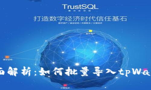 全面解析:如何批量导入tpWallet