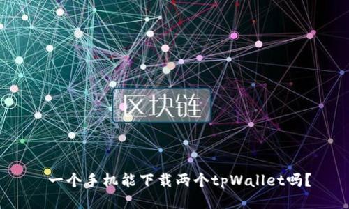 一个手机能下载两个tpWallet吗?