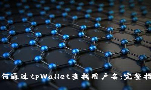 如何通过tpWallet查找用户名:完整指南