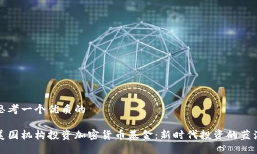 思考一个优质的
美国机构投资加密货币基金:新时代投资的蓝海