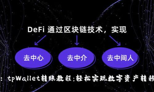 : tpWallet转账教程：轻松实现数字资产转移
