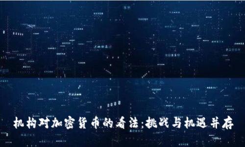 机构对加密货币的看法：挑战与机遇并存