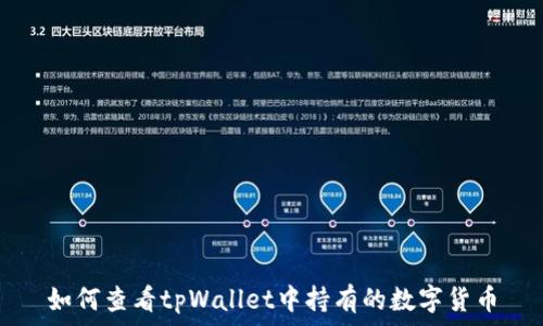   
如何查看tpWallet中持有的数字货币