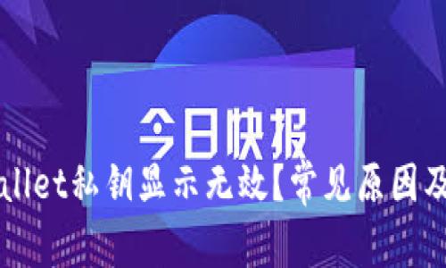 为何tpWallet私钥显示无效？常见原因及解决方案